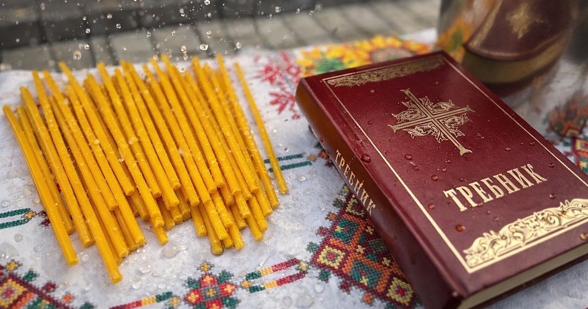 В Ізмаїлі у підрозділах Морської охорони освятили стрітенські свічки