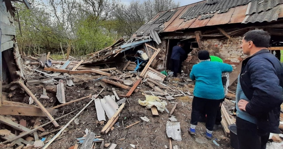 18 квітня ворог обстріляв Річки: одна жінка загинула, одна - поранена