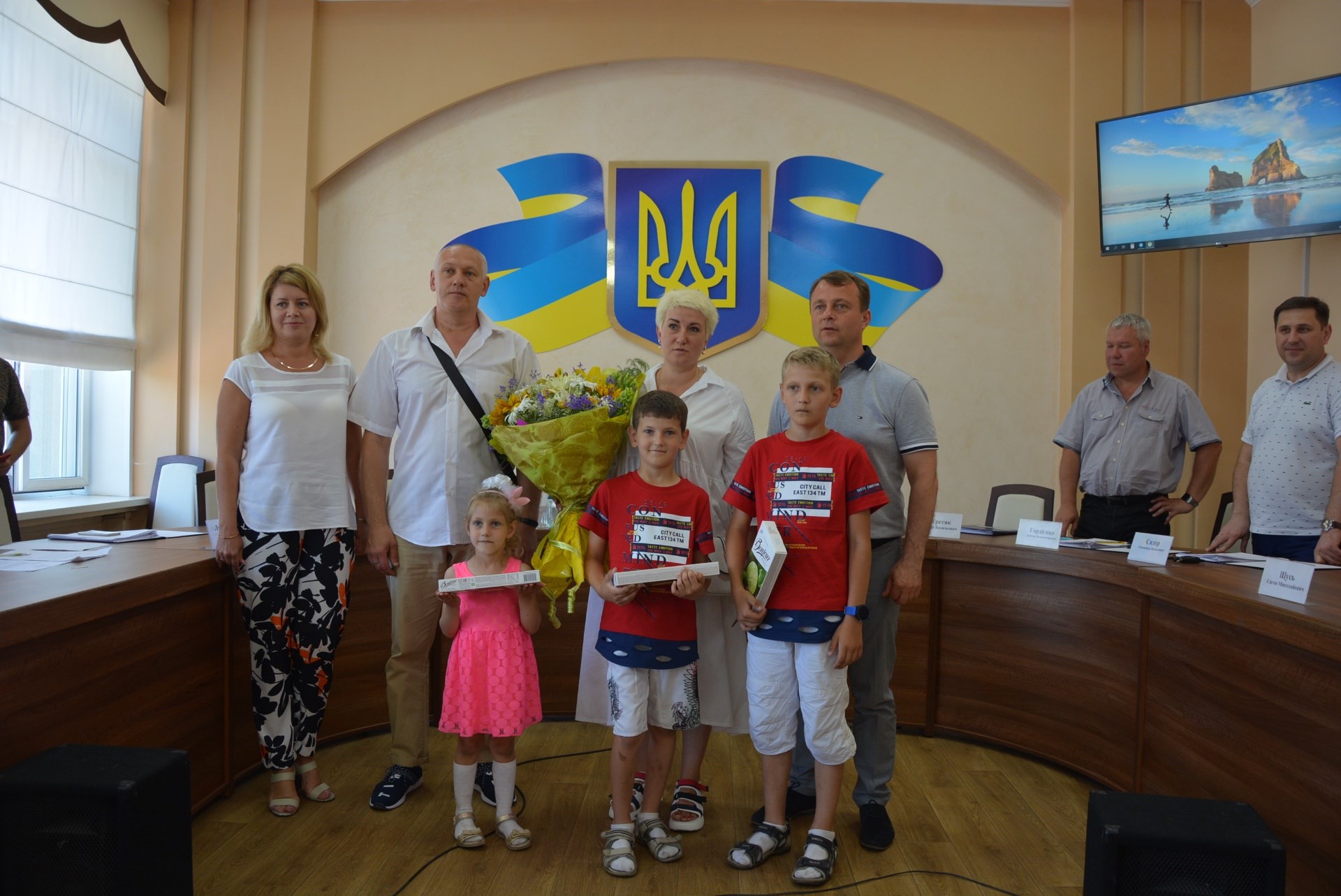 Багатодітна мама отримала звання «Мати-героїня»