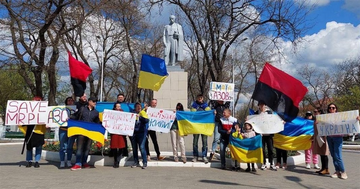 Измаильчане выразили поддержку Мариуполю (видео)