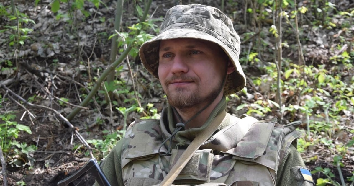 Захисник з Чернігівщини Сергій знає, якою б намалював Україну після війни