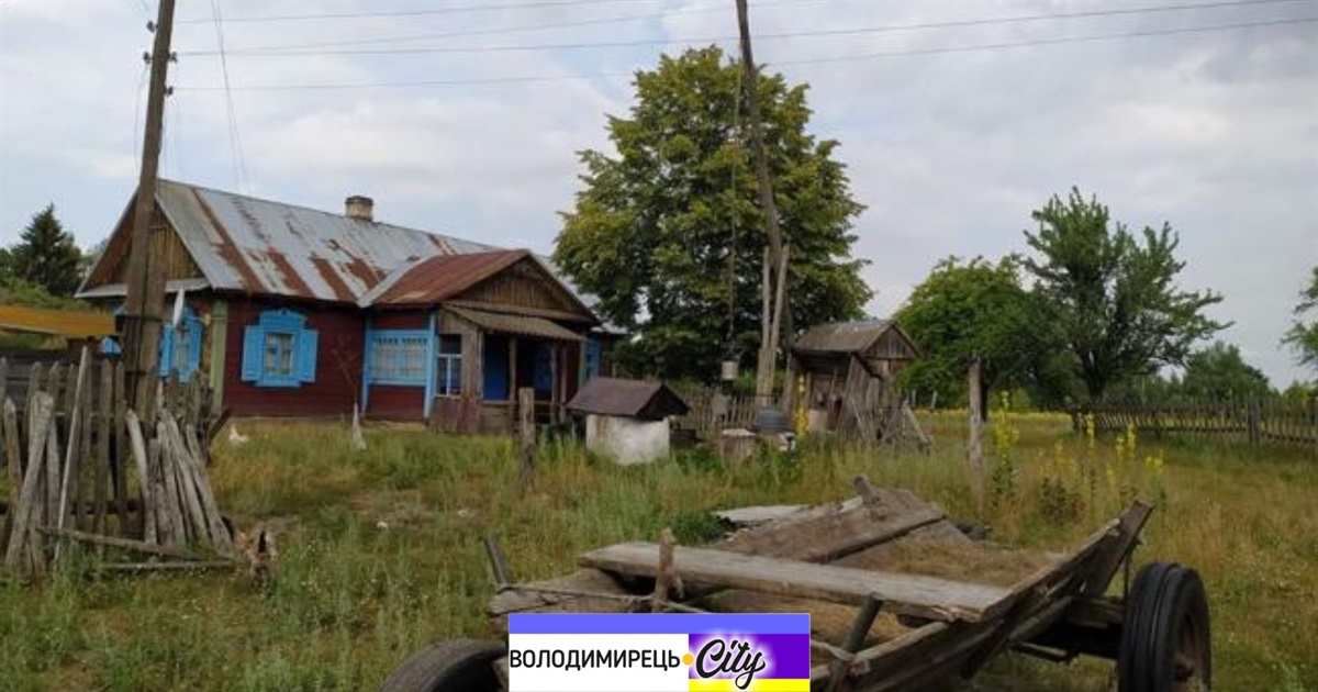 У Ниговищі на Зарічненщині хат, як пальців на руці, – туди стабільно лише священник навідується