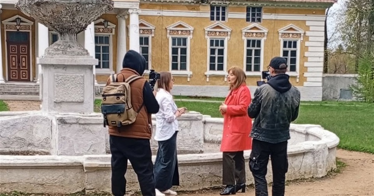 У Самчиках зняли випуск всеукраїнського культурного проєкту про історичну спадщину України