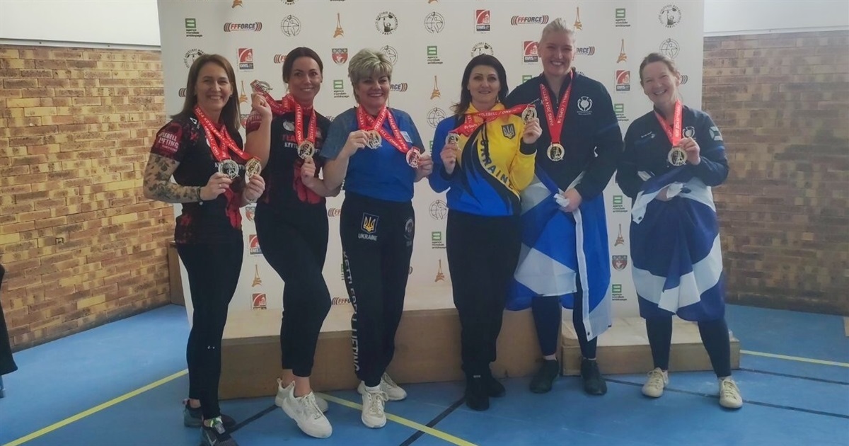 Алла Яковченко з Переяславщини – дворазова чемпіонка Європи з гирьового спорту