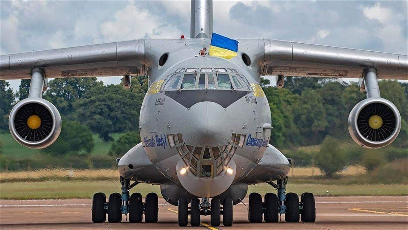 Мелитопольский Ил-76 на международном авиапоказе RIAT в Великобритании был признан самым радушным