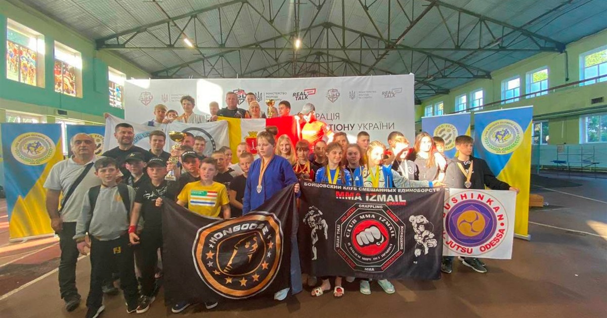 Сборная Бессарабии достойно выступила на чемпионате Украины по грепплингу и панкратиону среди детей