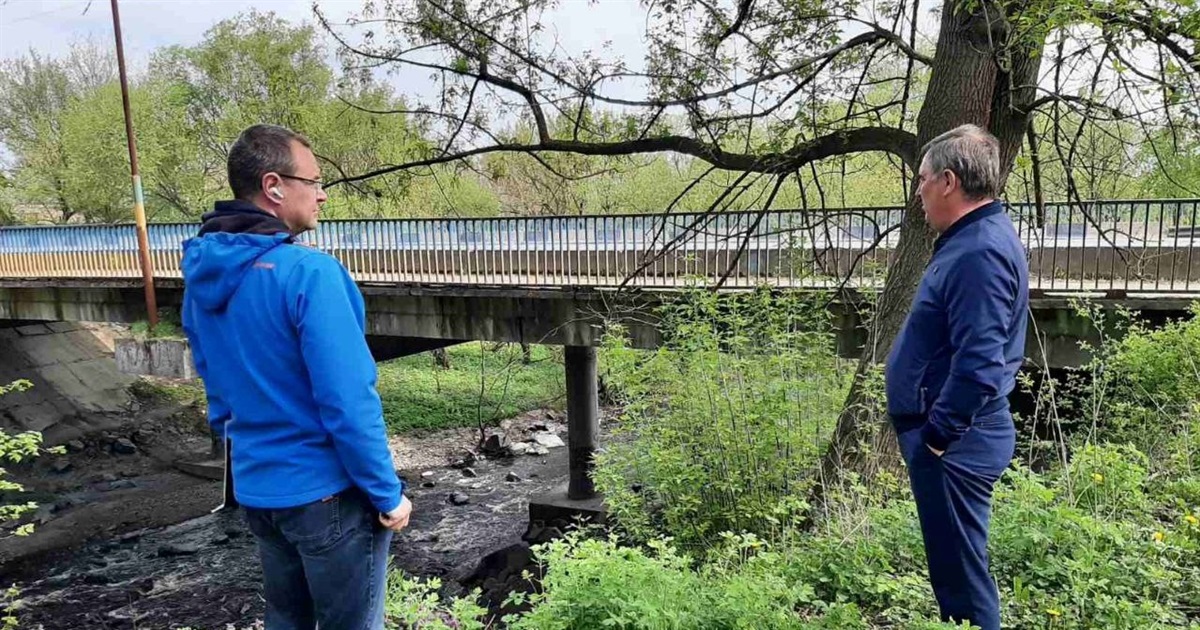 У Звягелі плануються ремонтувати мости через річки Случ та Смолка