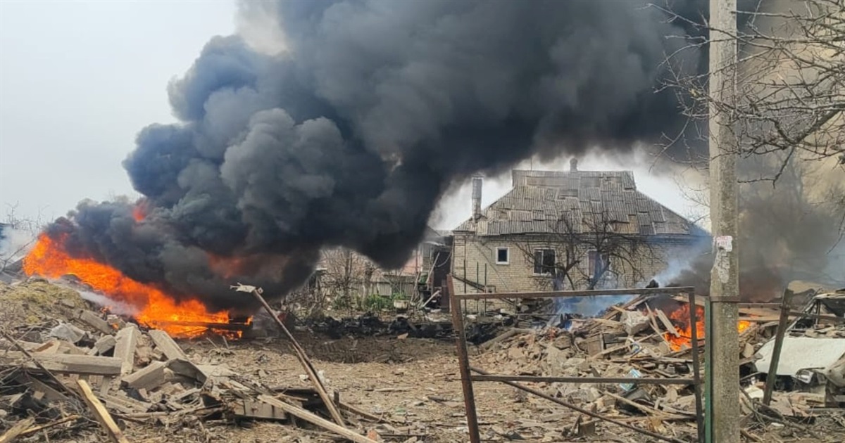 Росіяни скинули дев'ять бомб на Дружківку. Є загибла та поранений — деталі