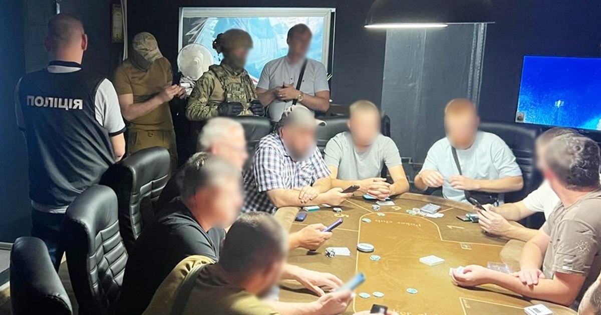 Підпільний покерний клуб: на Житомирщині припинили діяльність неліцензованого казино