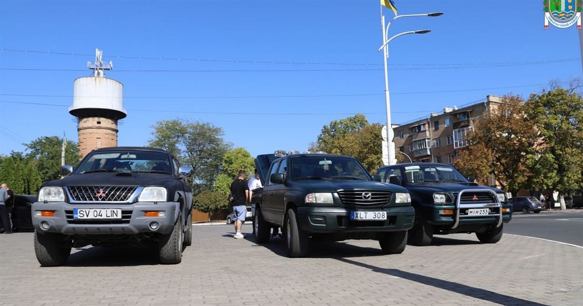 Мобильные огневые группы района сегодня получили пикапы, на которые собирали деньги измаильчане