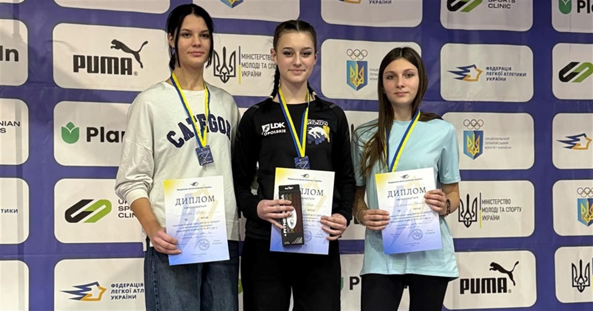 Переяславка Олена Самолюк стала чемпіонкою України зі штовхання ядра