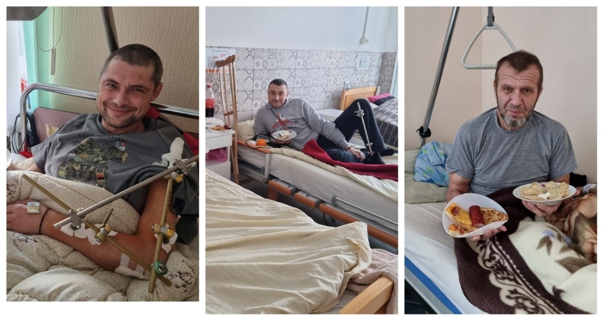 Жмеринчанки відвідують поранених військових в лікарні: відгуки захисників