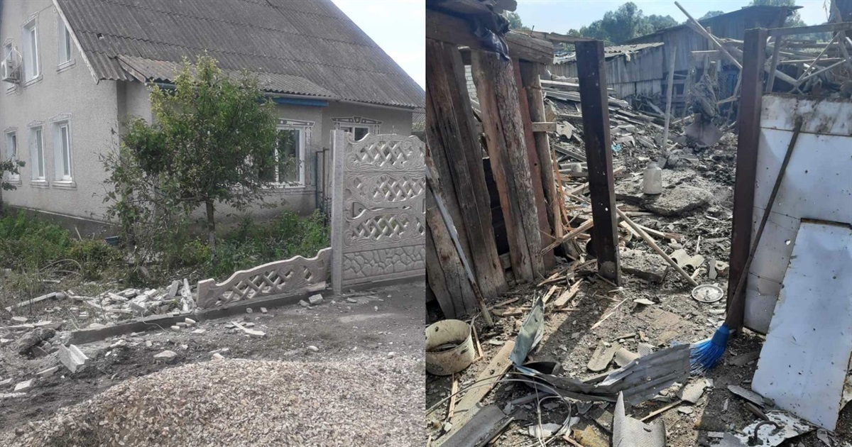 Наслідки обстрілів Павлівки з боку рф ліквідовують, збитки уточнюють