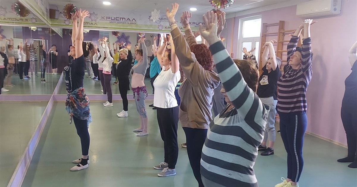 Безплатні заняття з танців та спорту для бучанців від 45 років: записуйтеся
