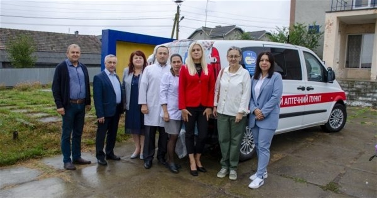 Перший мобільний аптечний пункт охоплює 9 сіл Кіцманської, Ставчанської та Веренчанської ТГ