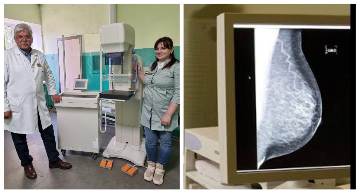 Жінки зможуть проходити безкоштовно обстеження молочних залоз: за кошти бюджету придбали мамограф