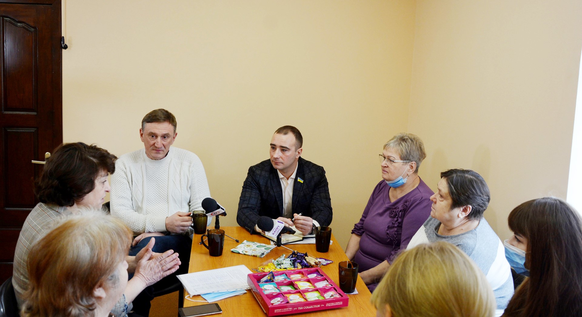 Лідер Асоціації вугільних міст Донбасу Андрій Аксьонов  зустрівся з жителями Покровська