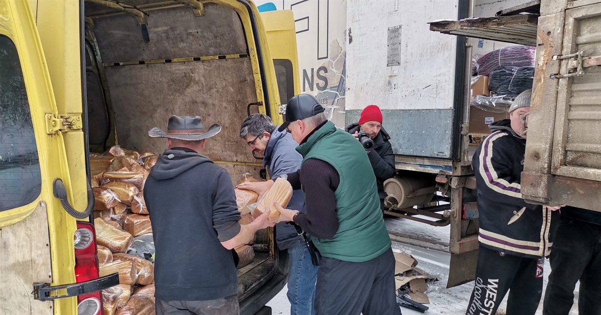 ГО «Сталеві Мурахи-Центр» відвезли гуманітарну допомогу до прифронтових сіл Херсонщини