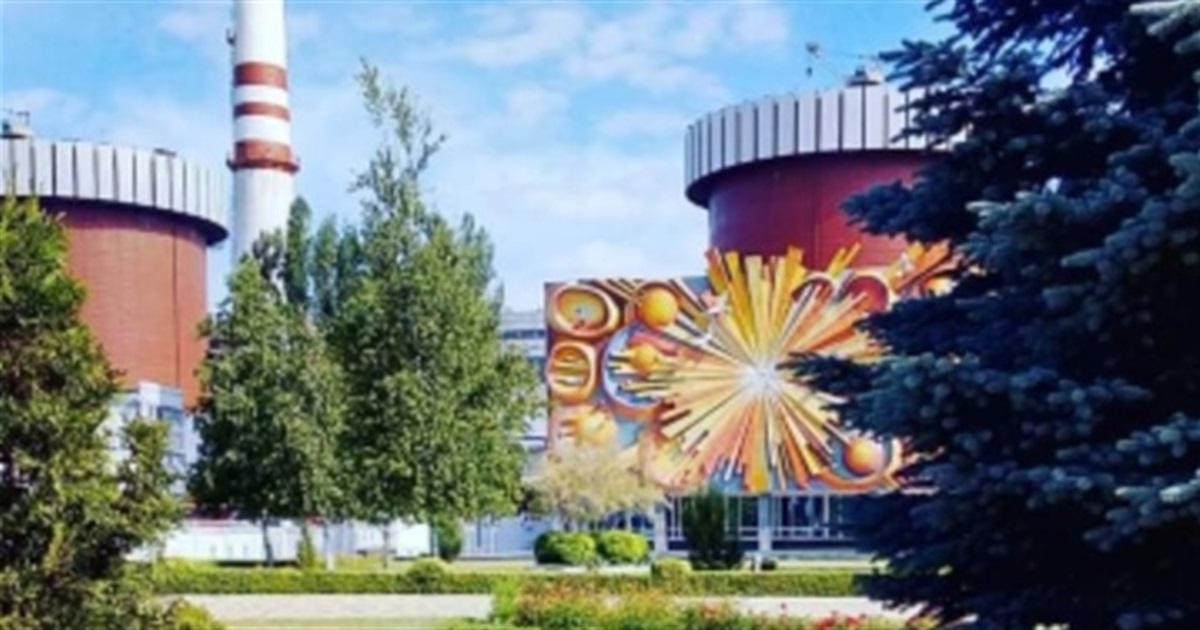 На Южно-Українській АЕС загорівся трансформатор струму