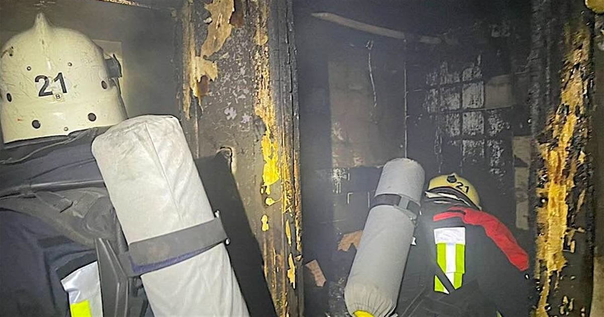 Пожежа в Ізмаїлі: Вогонь знищив квартиру пенсіонерки, попередня причина – мотлох