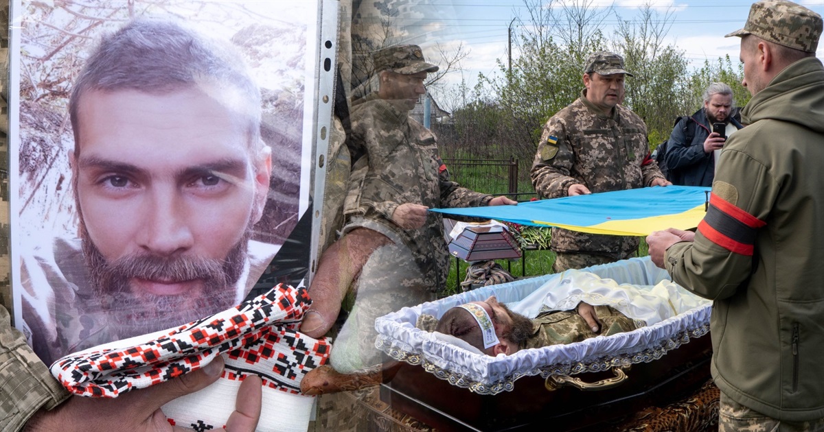 Попрощатися з воїном Дмитром Сіриком у Переяслав приїхали колеги з радіо ВІДЕО