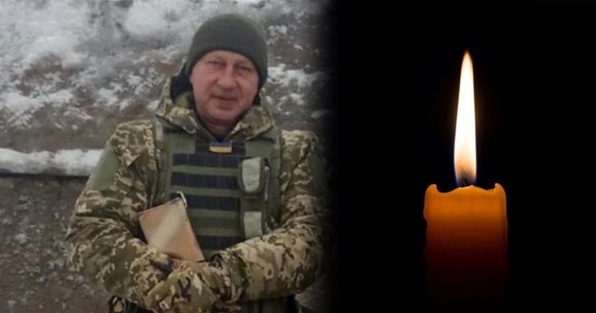 На Різдво під Бахмутом загинув воїн з Переяславщини Ігор Лихота