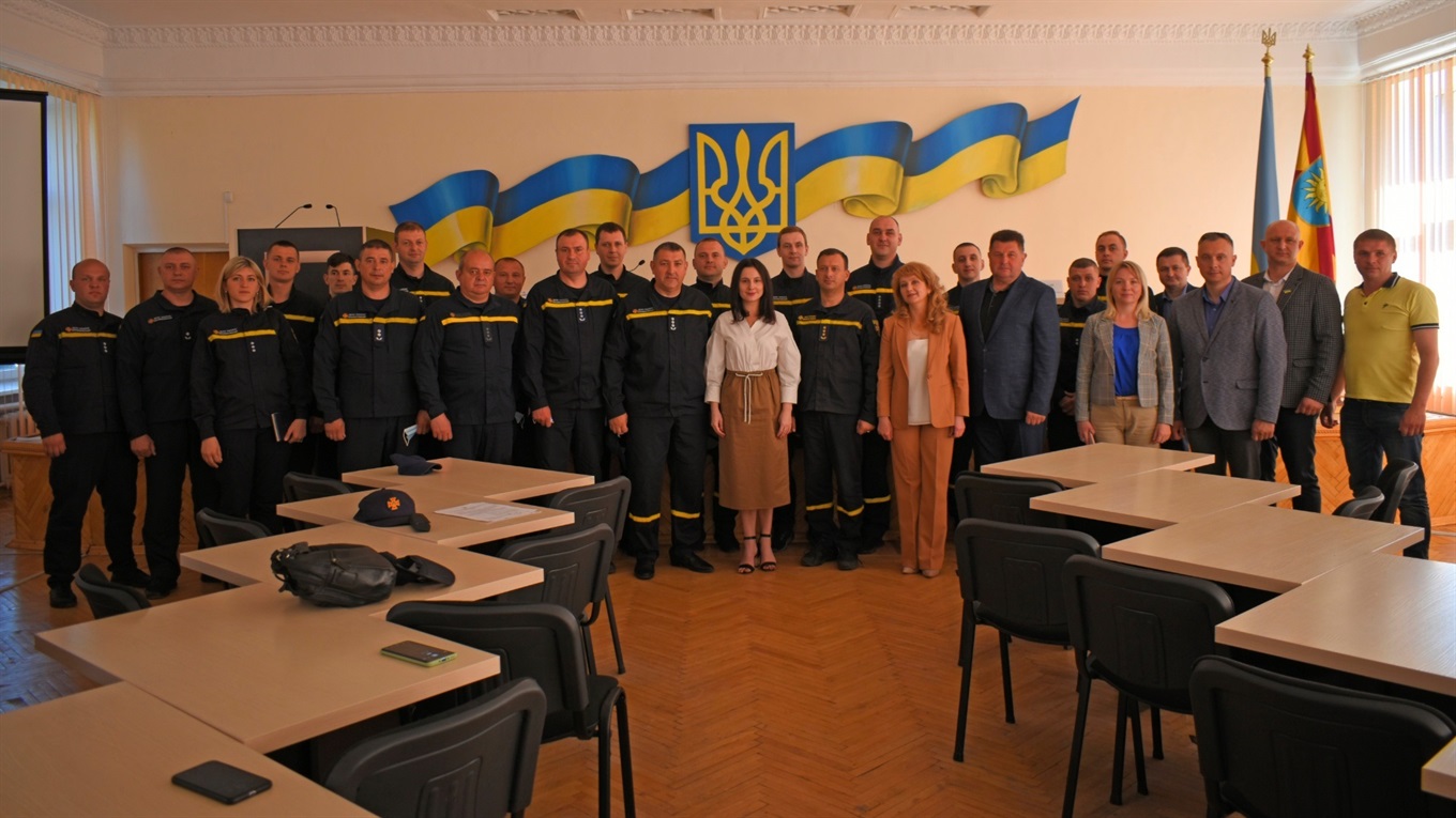 У Жмеринці представили керівника новоствореного управління ДСНС України