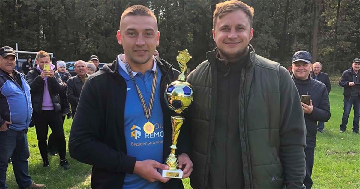 Команда "Семенівки" виборола кубок і золоті медалі чемпіонату Переяславщини з футболу ФОТО