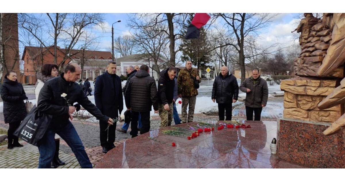 На Білопільщині вшанували пам’ять Героїв Небесної Сотні