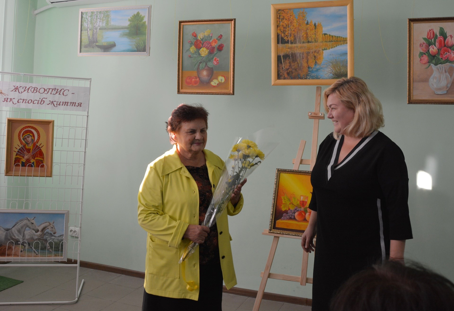 Художниця Ніна Хазова презентувала персональну виставку