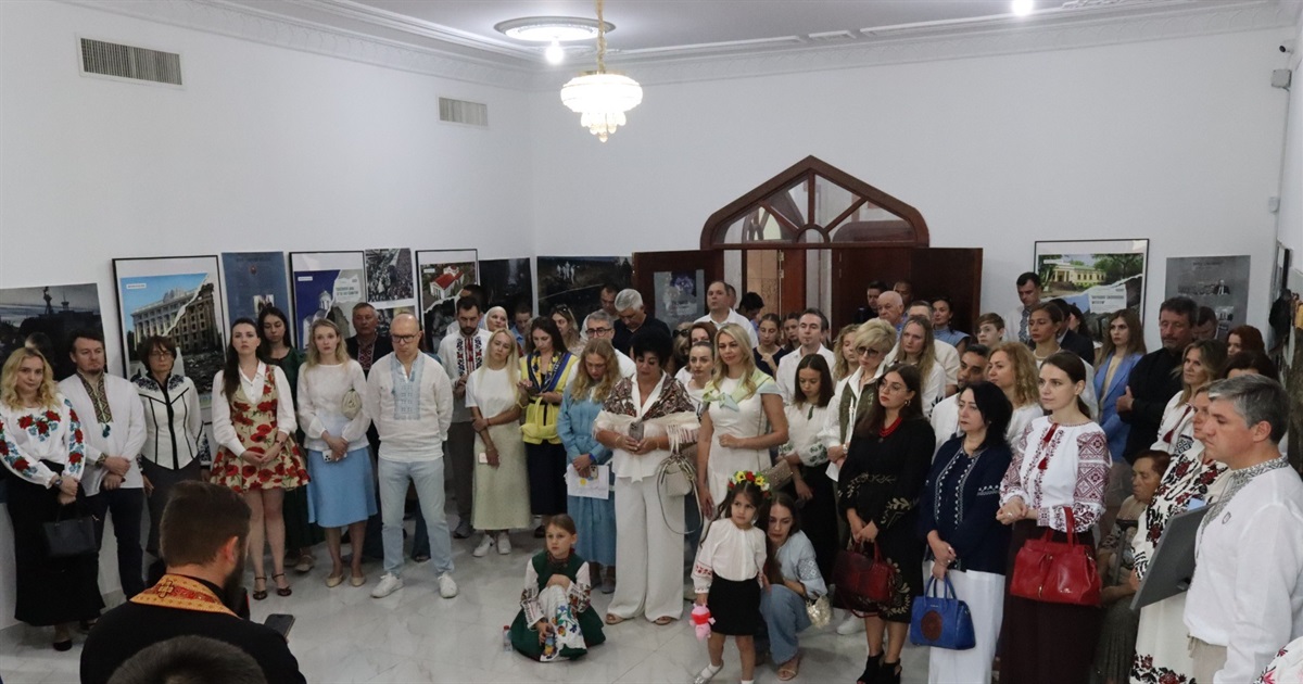 Українська громада в ОАЕ об’єдналася на події, присвяченій захисникам і захисницям України