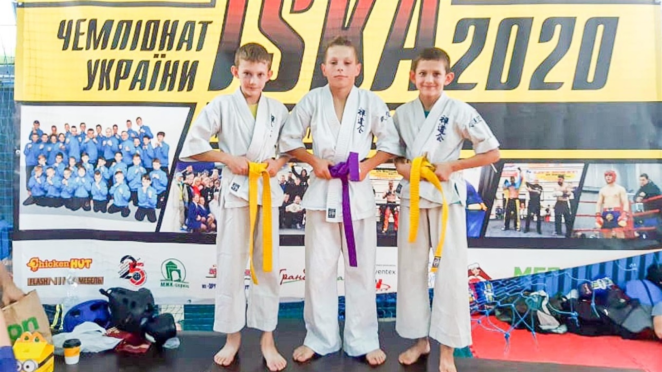 Юні Кагарлицькі каратисти привезли три медалі із Чемпіонату України з кікбонксингу Федерації ISKA