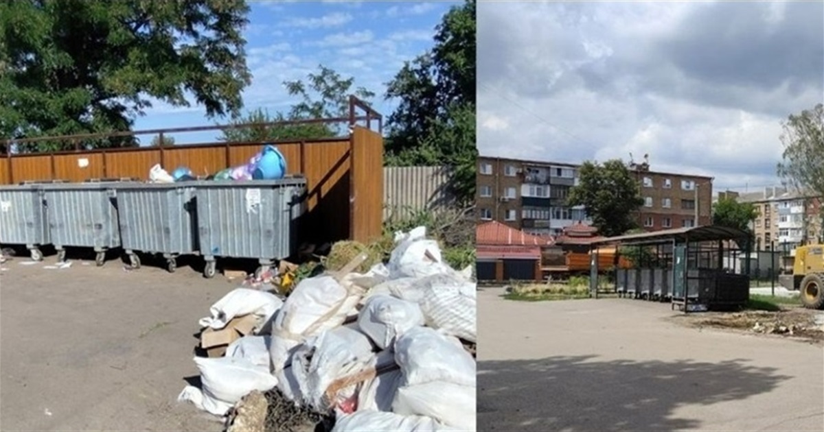 Пояснюємо на пальцях: "Місце збору – не місце звалища"