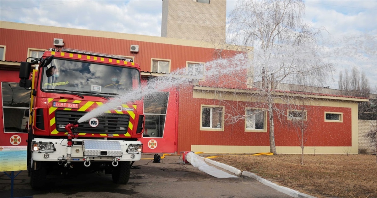У Гірській пожежно-рятувальній команді з’явився потужний автомобіль
