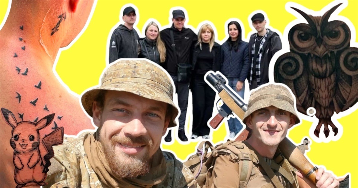 Побратим Ярослава Христюка повернувся з полону і відтворив усі татуювання друга
