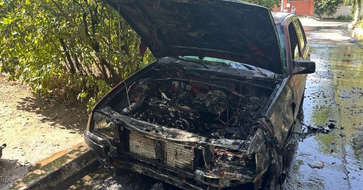 В Ізмаїлі знов згорів автомобіль