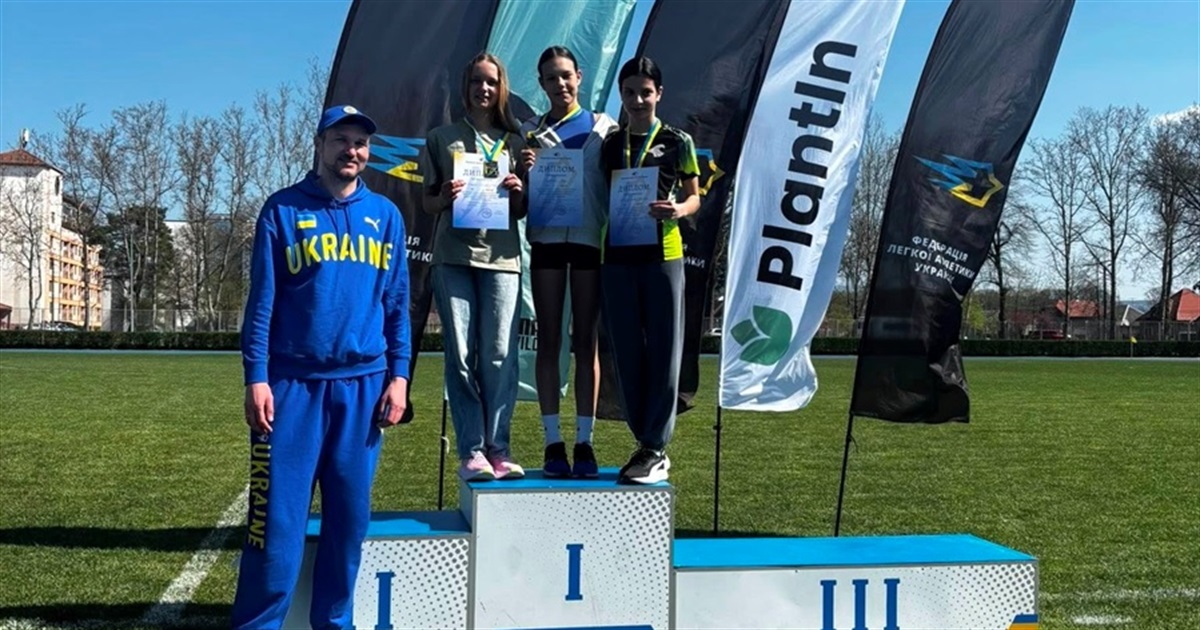 Переяславка Ніка Кузьменко виборола золото на всеукраїнських змаганнях з легкоатлетичного триборства