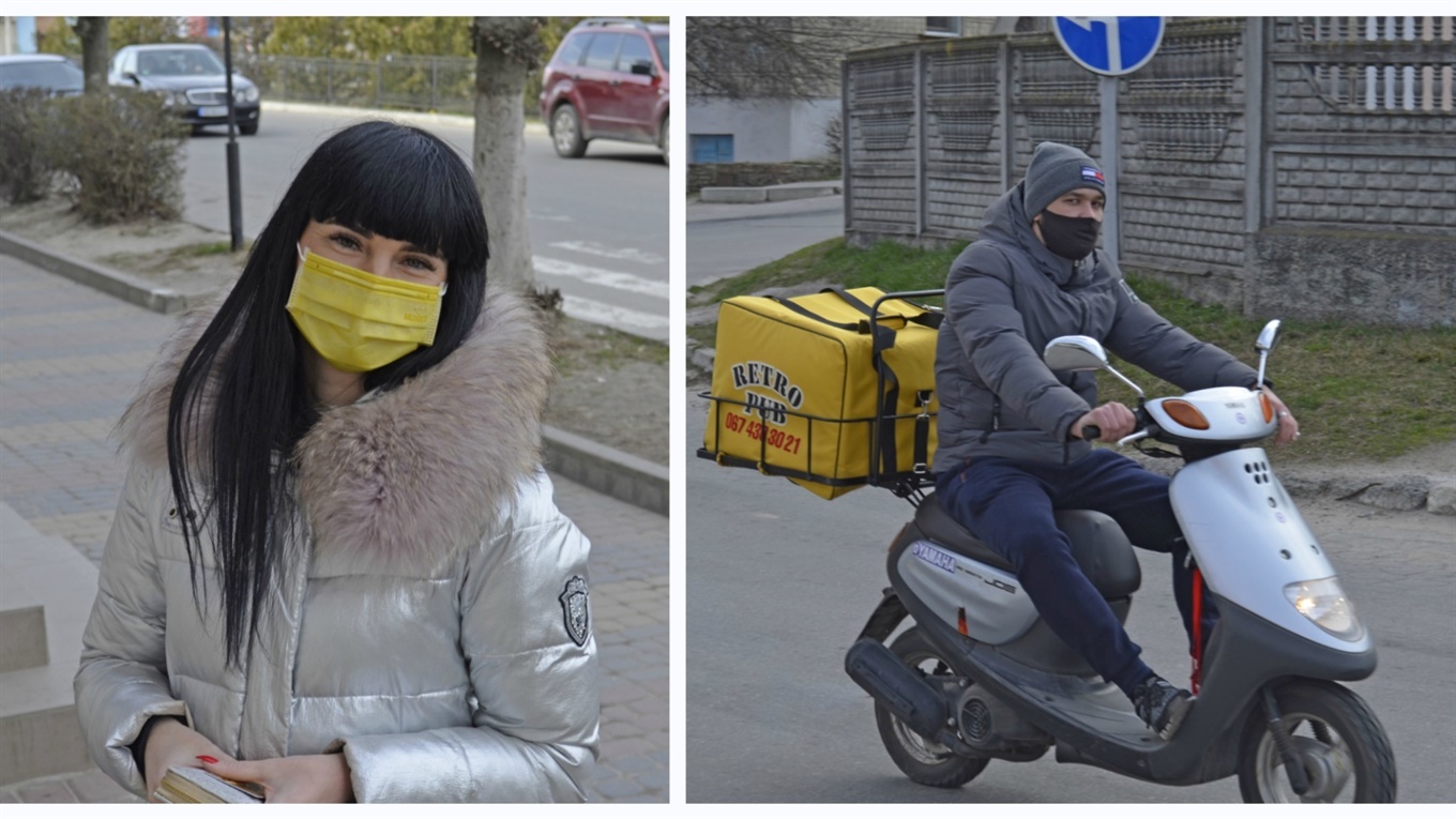 Жмеринка на карантині: людей на вулицях поменшало, більшість в масках – фоторепортаж
