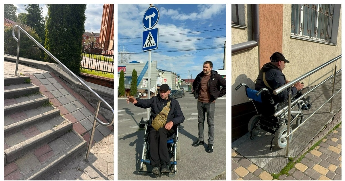 Щоб Жмеринка була доступною для всіх: працюють над безбар’єрністю у громаді