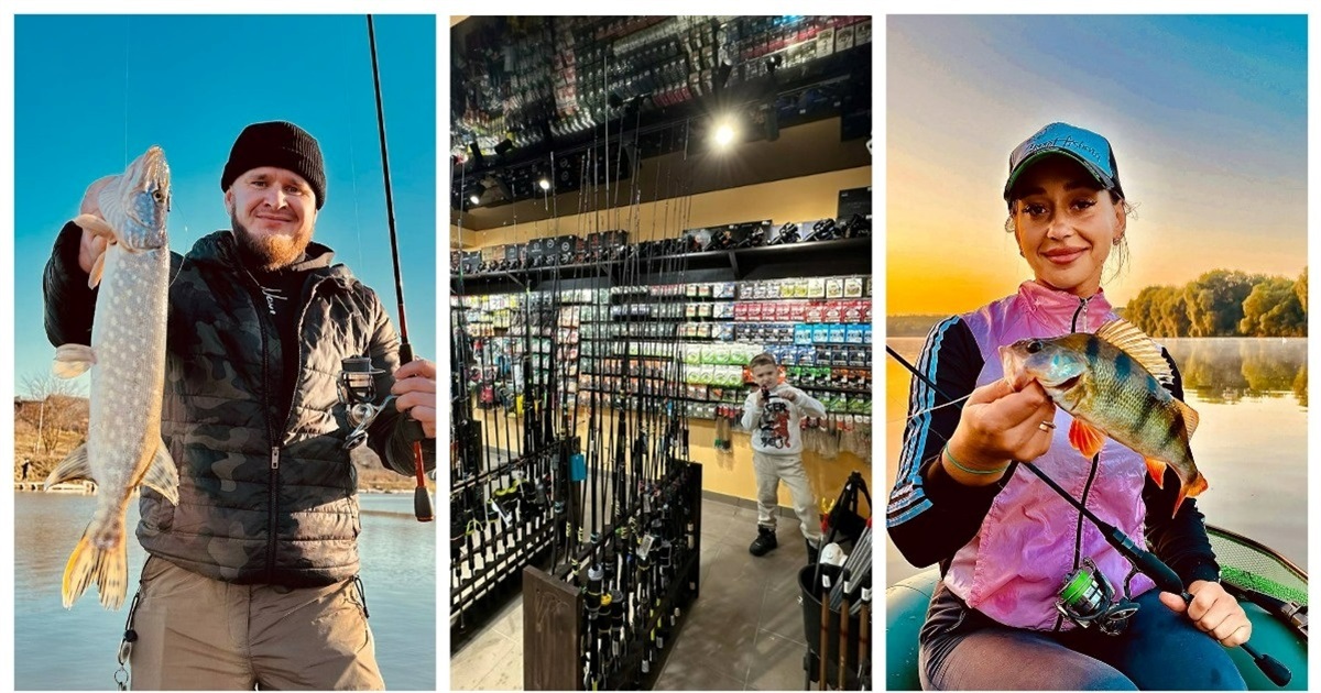 Рибальський магазин «Fishing Hub»: у Жмеринці подружжя відкрило супермаркет для рибалок
