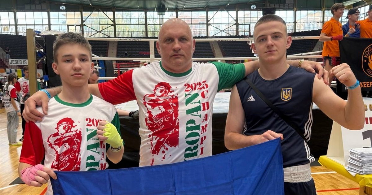 Звягеляни Артем Ликов і Назар Мельник здобули золото Чемпіонату Європи-2025 з комбат самозахисту ІСО