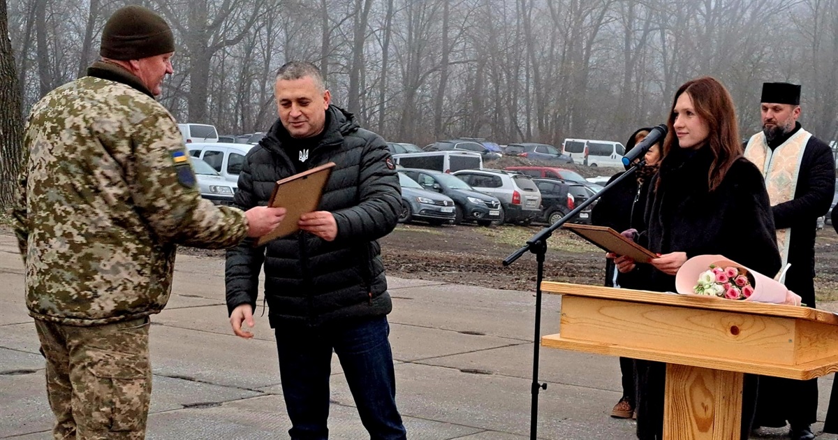 На Чортківщині привітали військовослужбовців із Днем ЗСУ