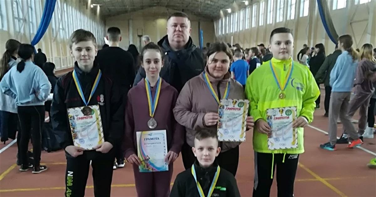 Шість медалей вибороли юні легкоатлети зі Жмеринки на чемпіонаті у Вінниці