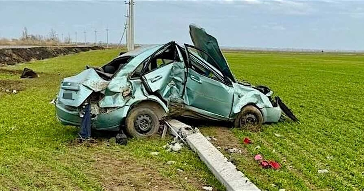 У 10 разів п'яніший за п'яного: під Ізмаїлом водій зніс стовп, пасажир у комі