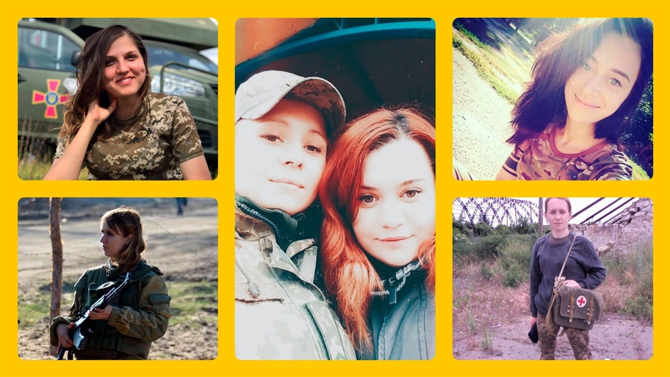 Справжні захисниці України. Дівчата 58 ОМПБр розповіли про службу й привітали конотопців зі святом