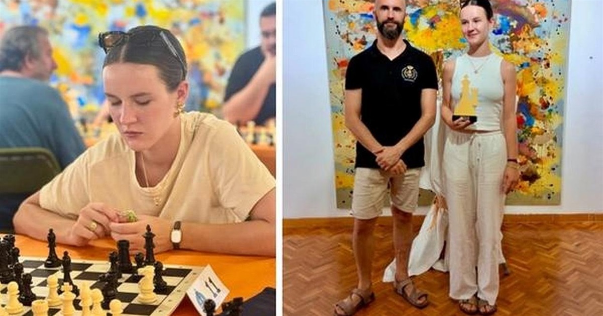Ізмаїльська шахістка Ірина Апостолакій стала переможницею міжнародного турніру з шахів