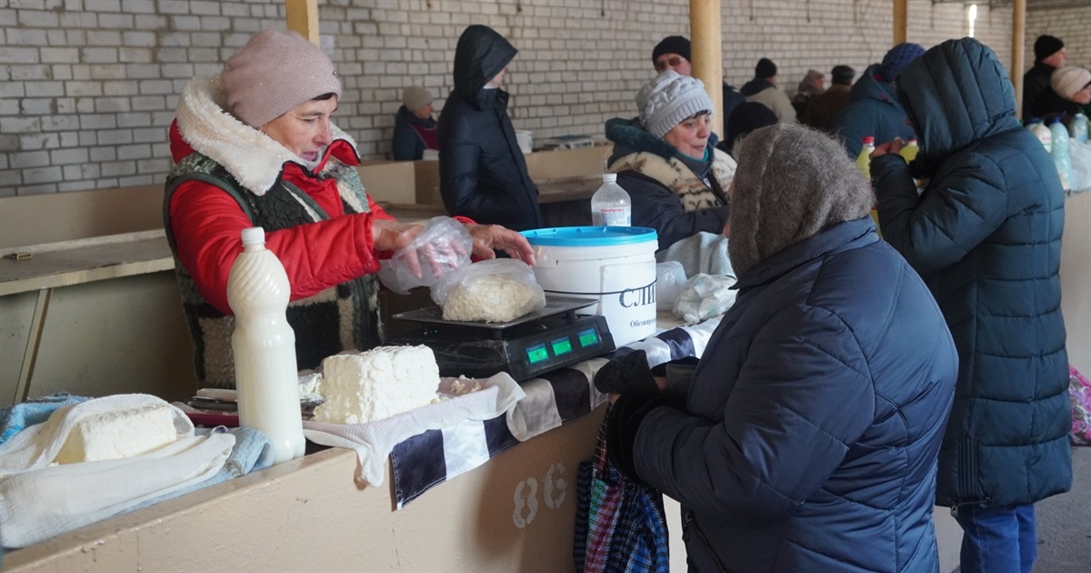 Перші зимові торги у Переяславі ознаменувались підвищенням плати за "містове" ВІДЕО