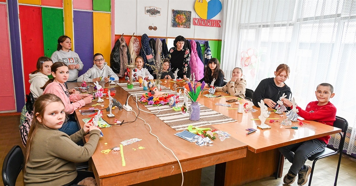 Великодній сувенір своїми руками: святковий майстер-клас в Кагарлицькому МЦКД