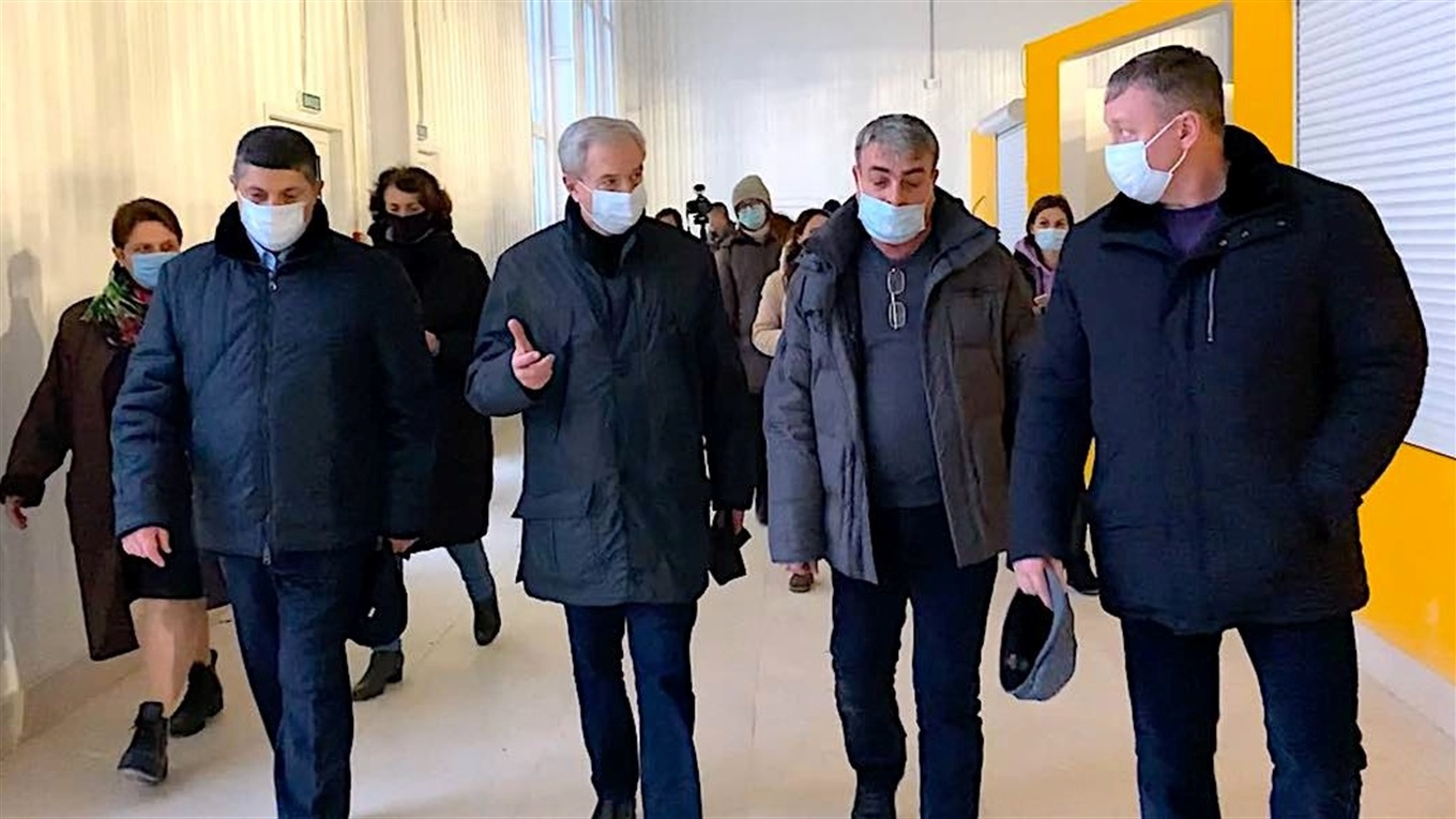 Новый губернатор Одессой области Сергей Гриневецкий посетил Измаил (видео)