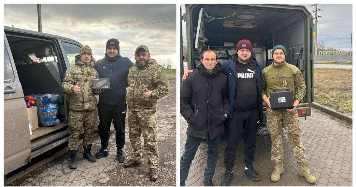 Жмеринчани передали військовим подарунки до Нового року: тепловізор, генератор, 2 дрони